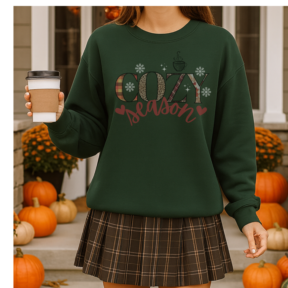 COZY SEASON CREWNECK PULLOVER SWEATER UNISEX