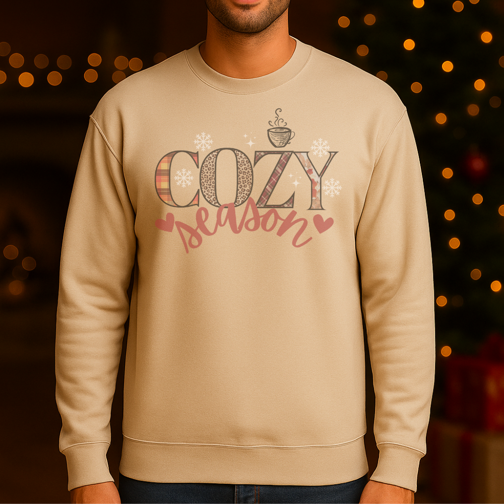 COZY SEASON CREWNECK PULLOVER SWEATER UNISEX
