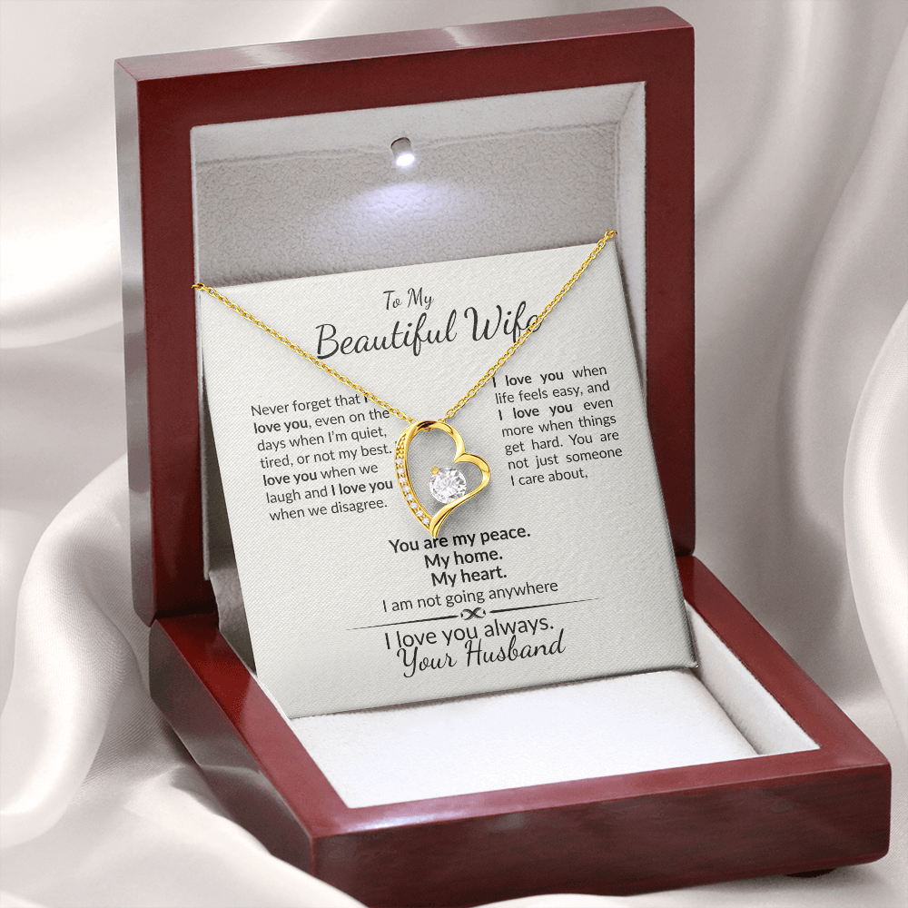 To My Wife-Never Forget My Love is Forever