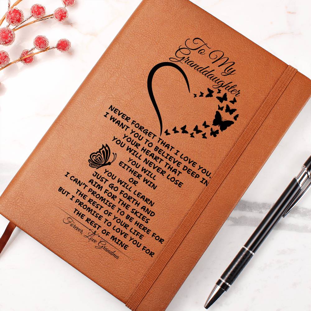MY GRANDDAUGHTER I PROMISE TO TO BE HERE FOR YOU |JOURNAL