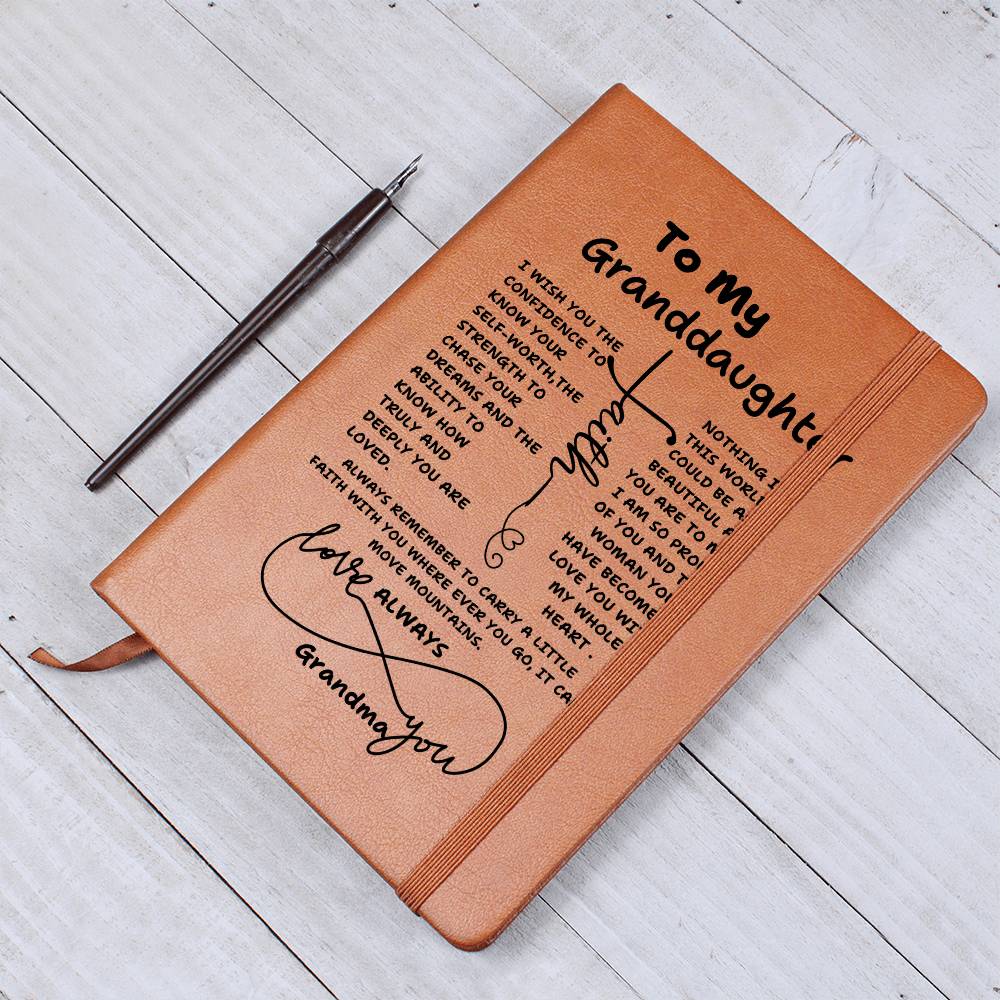 GRANDDAUGHTER CHASE YOUR DREAMS JOURNAL
