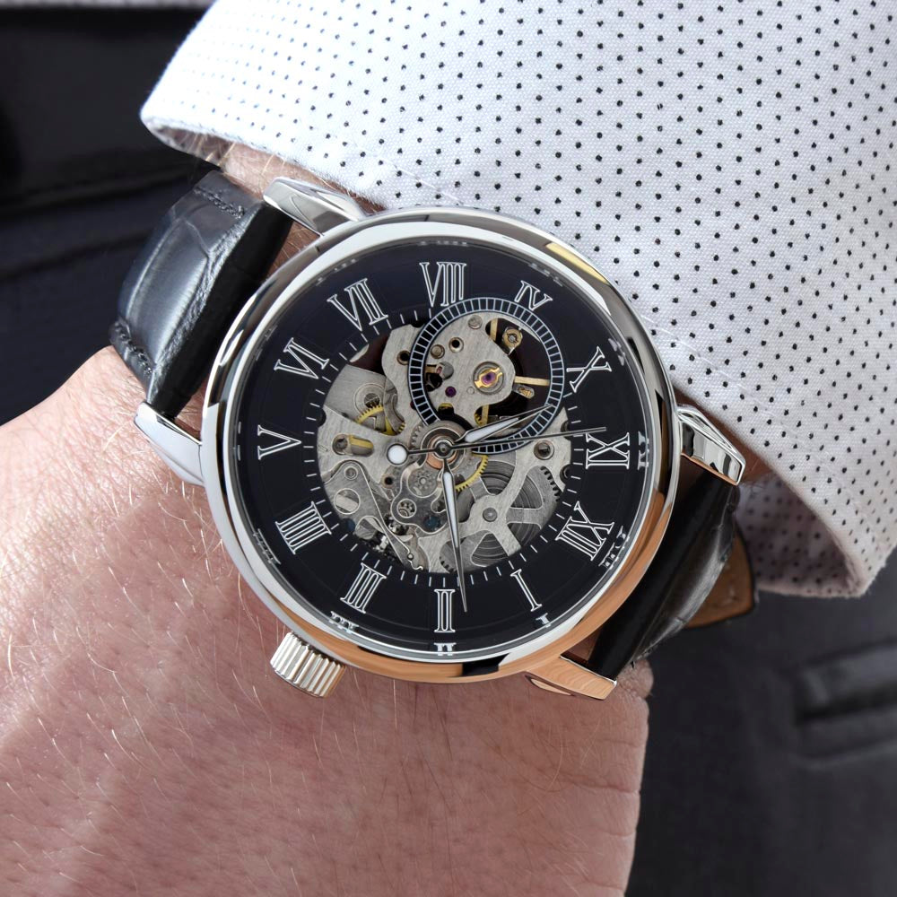 TO MY HUBBY| CLASSIC TIMEPIECE WATCH