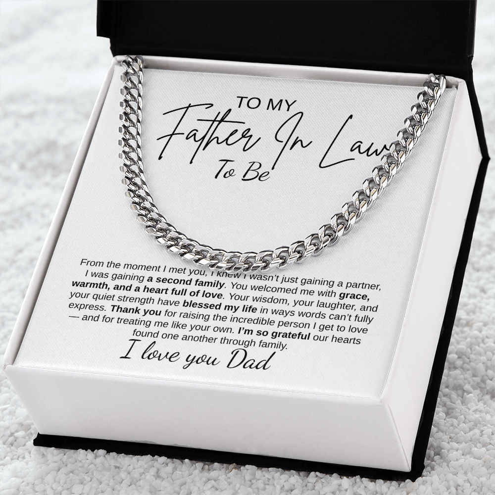 To My Father In Law To Be |  I Love You Dad