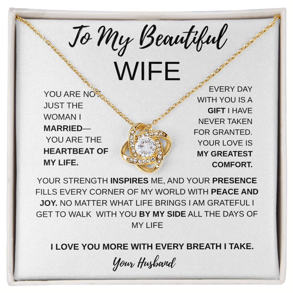 To  My Beautiful Wife| The Heartbeat of My Life