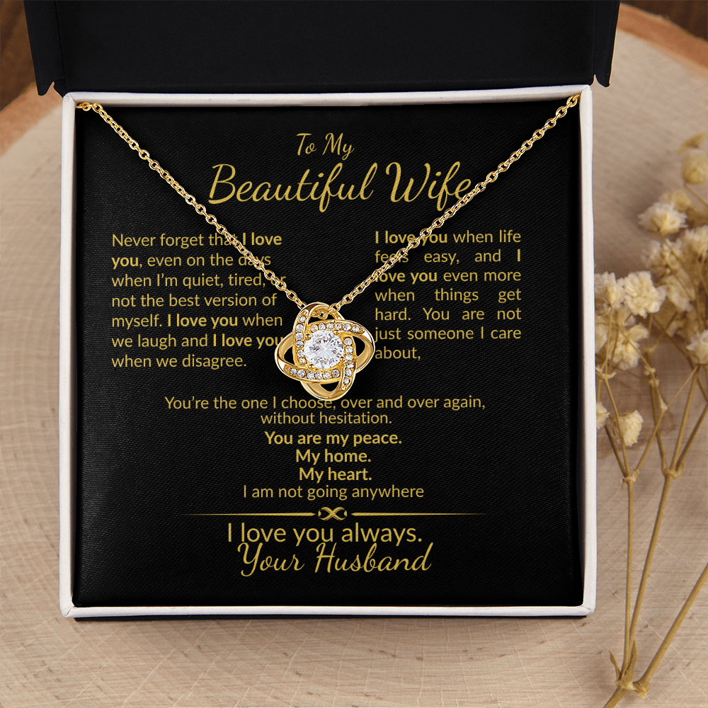 To My Beautiful Wife I Love You Always-Gift from Husband