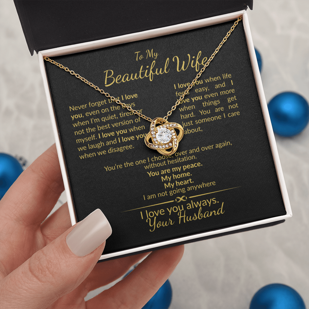 To My Beautiful Wife I Love You Always-Gift from Husband