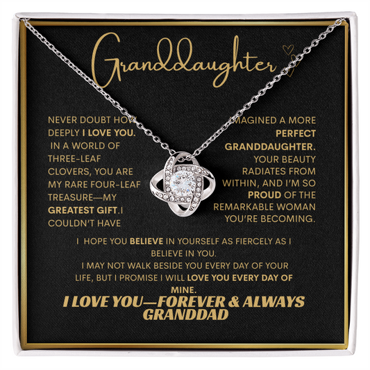 To My Granddaughter |  I Love you Forever