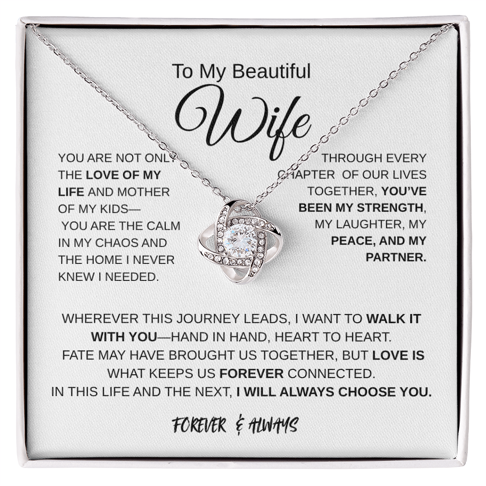 To My Wife & Partner in Life