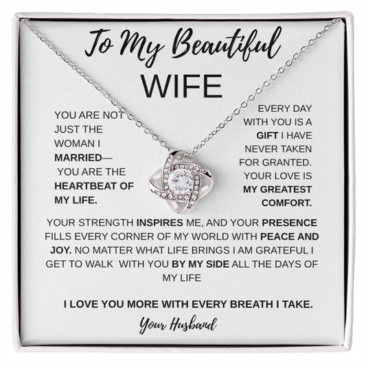 To  My Beautiful Wife| The Heartbeat of My Life