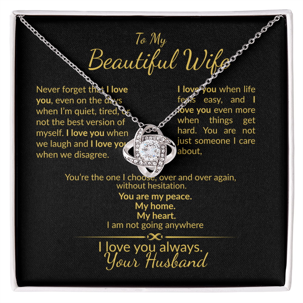 To My Beautiful Wife I Love You Always-Gift from Husband