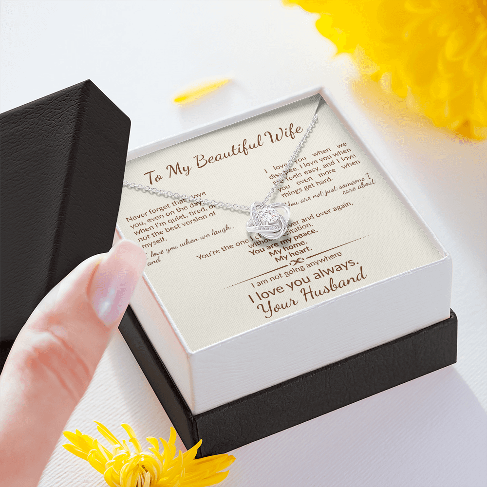 Never Forget That I Love You-Gift to My Wife