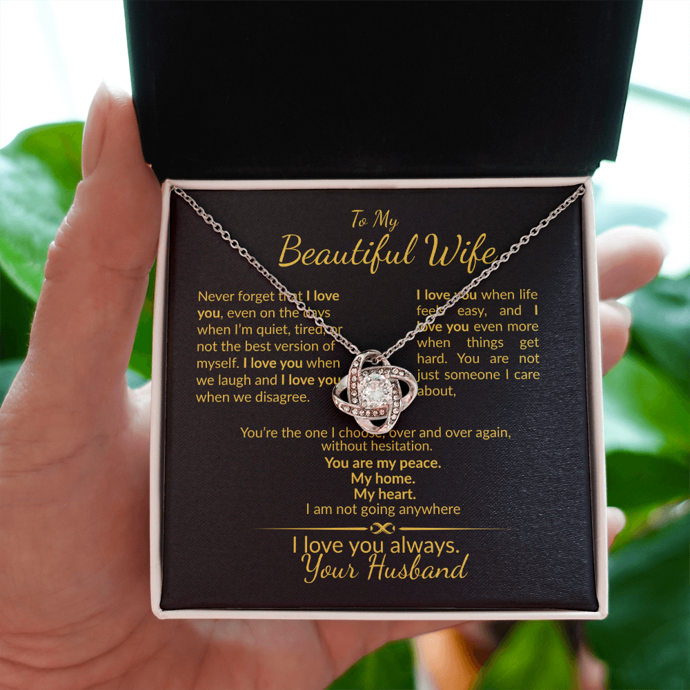 To My Beautiful Wife I Love You Always-Gift from Husband