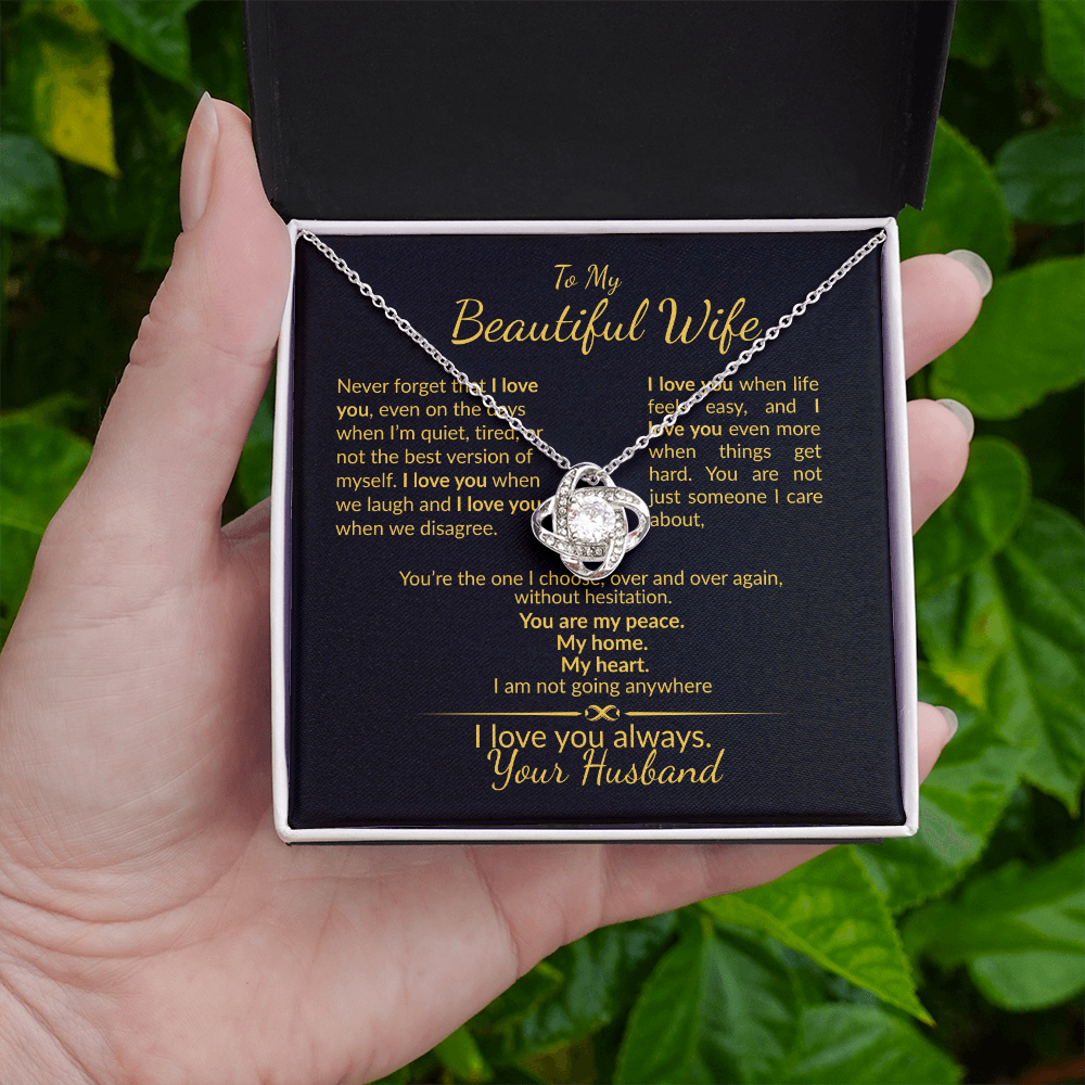 To My Beautiful Wife I Love You Always-Gift from Husband