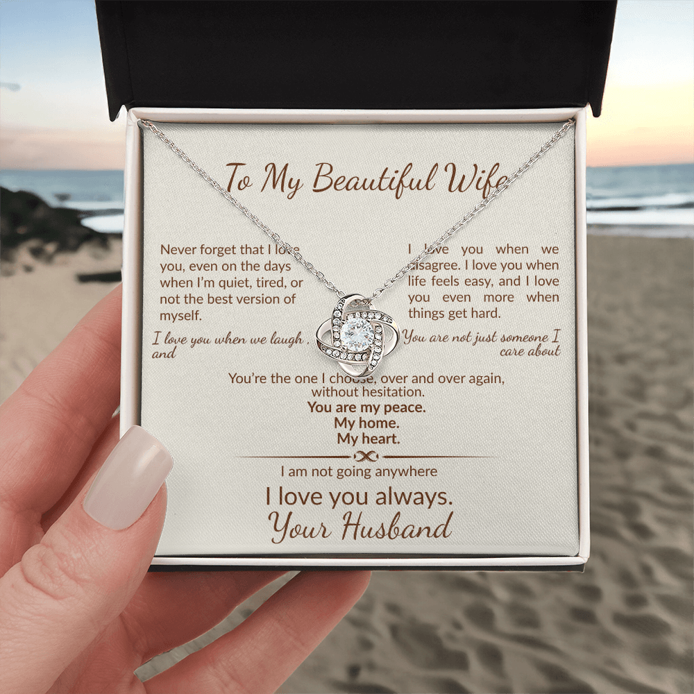 Never Forget That I Love You-Gift to My Wife