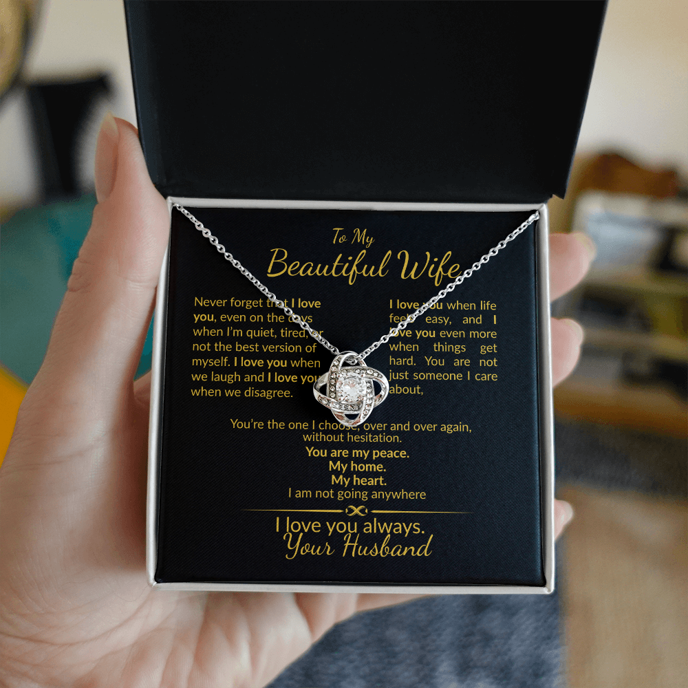 To My Beautiful Wife I Love You Always-Gift from Husband