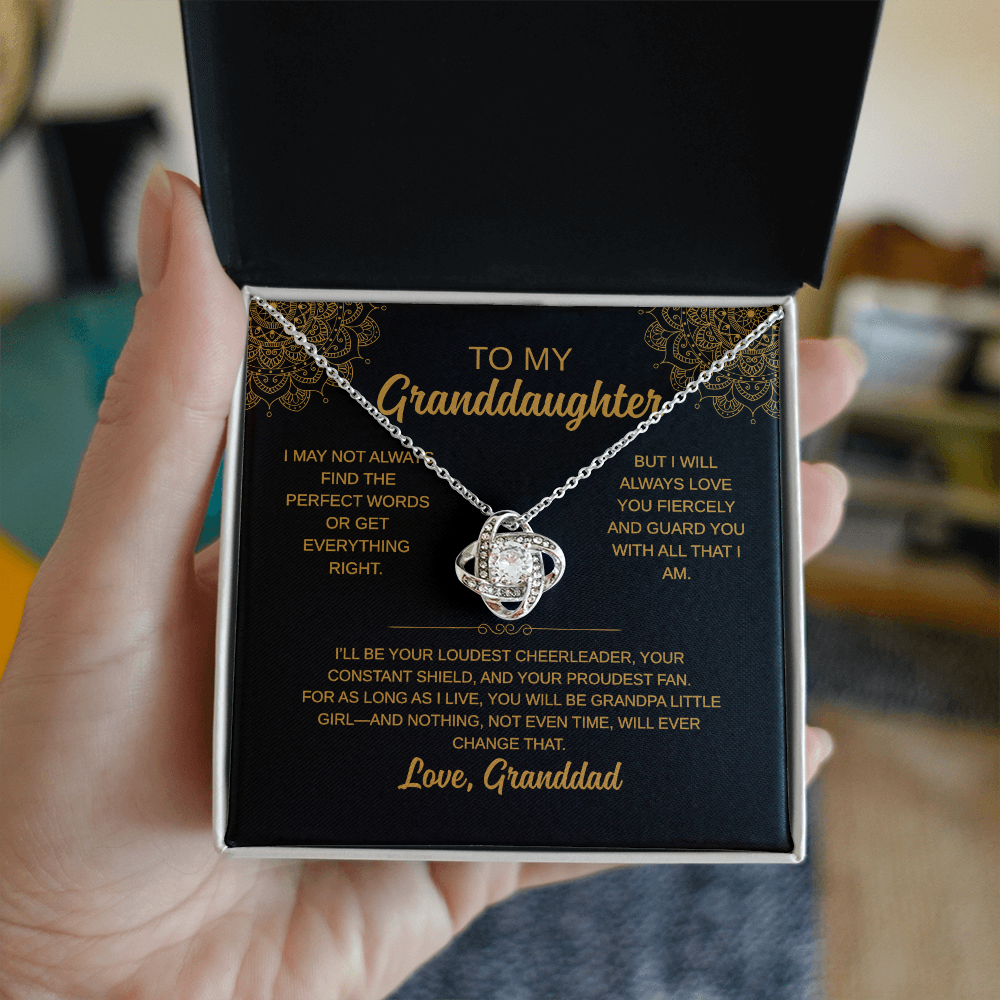 To My Granddaughter | You Can Always Count On Me