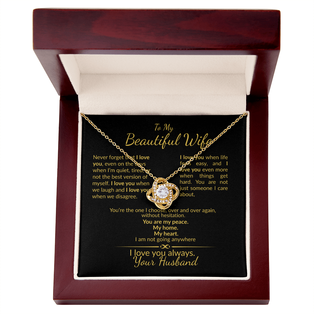 To My Beautiful Wife I Love You Always-Gift from Husband