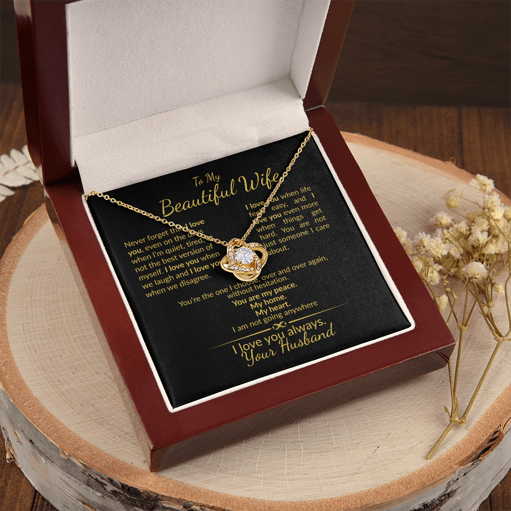To My Beautiful Wife I Love You Always-Gift from Husband