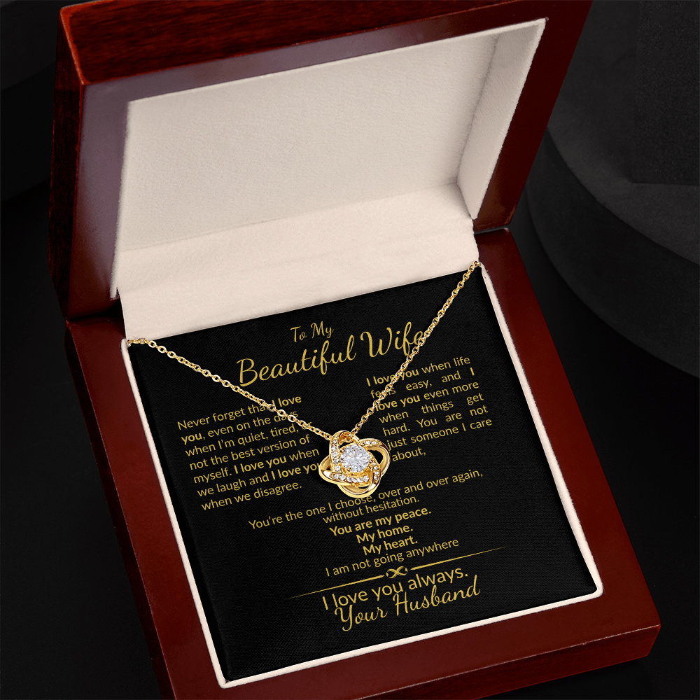 To My Beautiful Wife I Love You Always-Gift from Husband