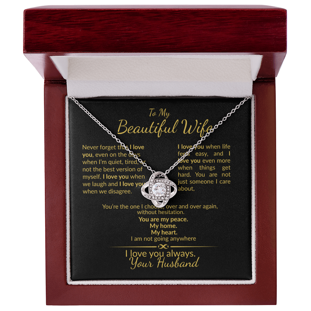 To My Beautiful Wife I Love You Always-Gift from Husband