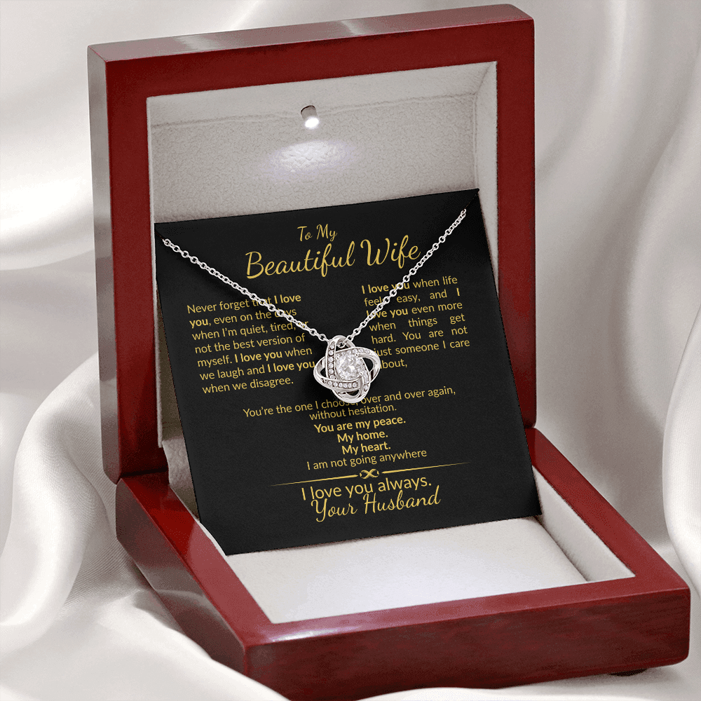 To My Beautiful Wife I Love You Always-Gift from Husband