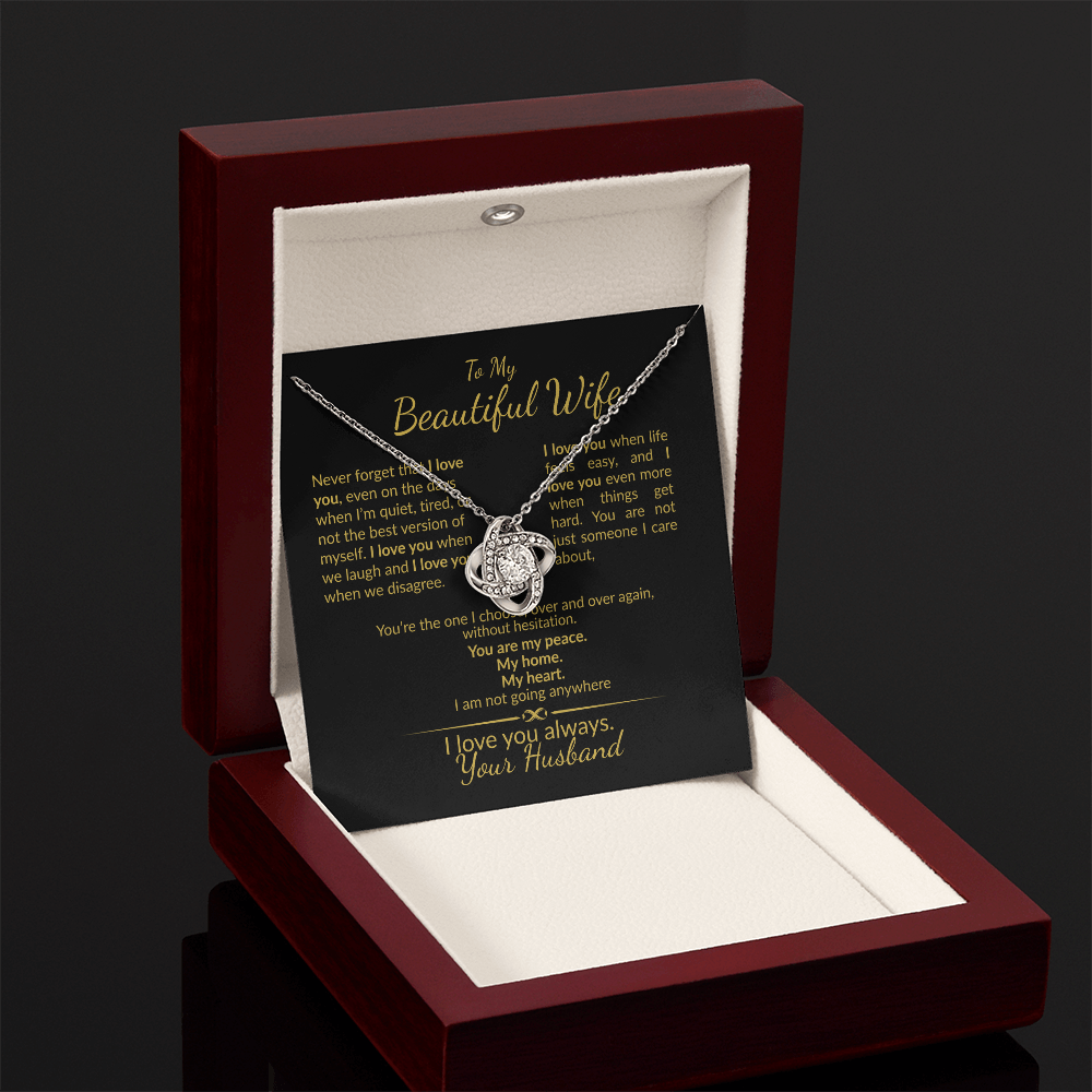 To My Beautiful Wife I Love You Always-Gift from Husband