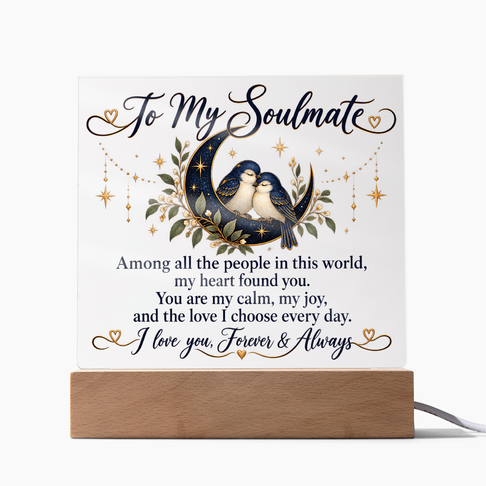 To My Soulmate Forever and Always
