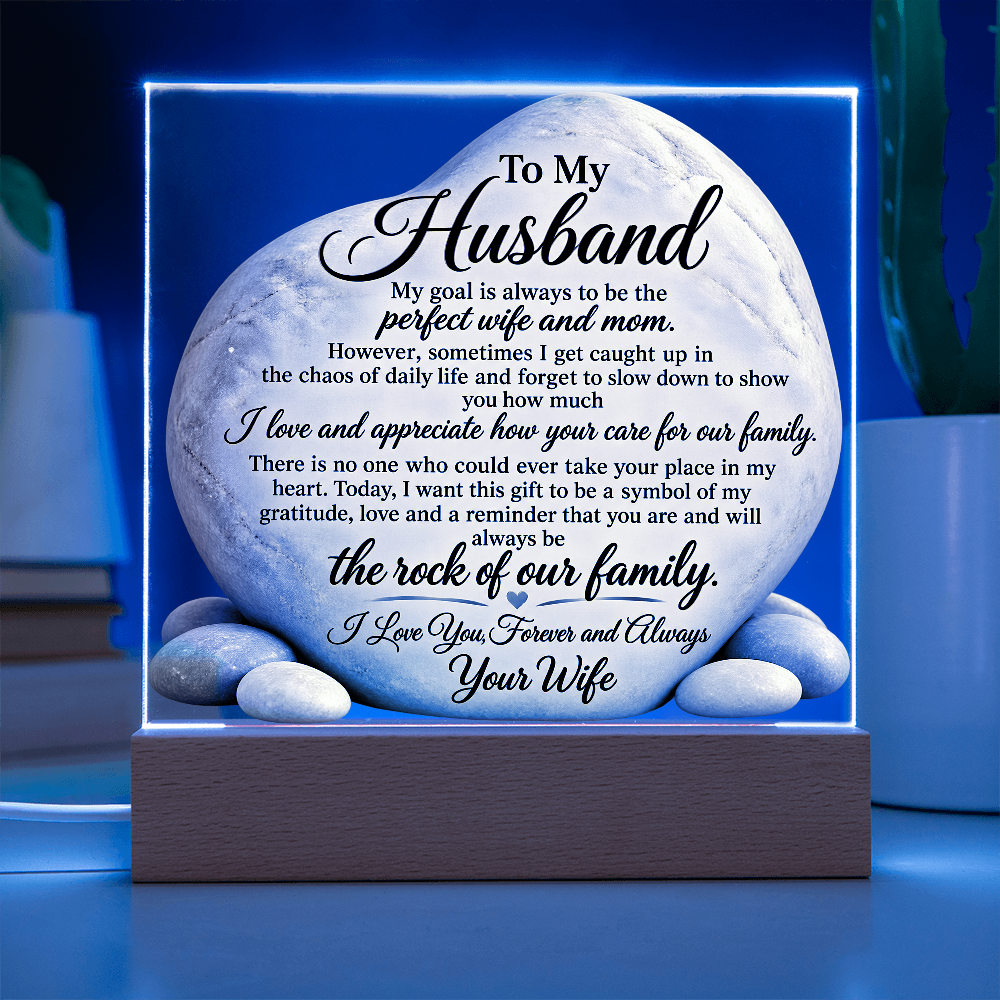 To My Husband, You Are My Rock