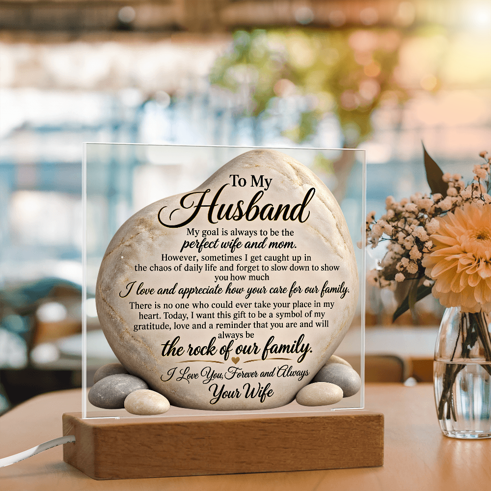To My Husband, You Are My Rock