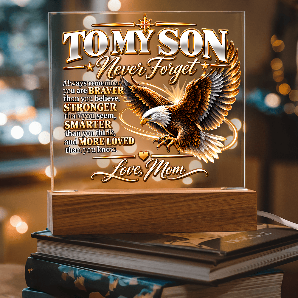 To My Son, Never Forget I Love You