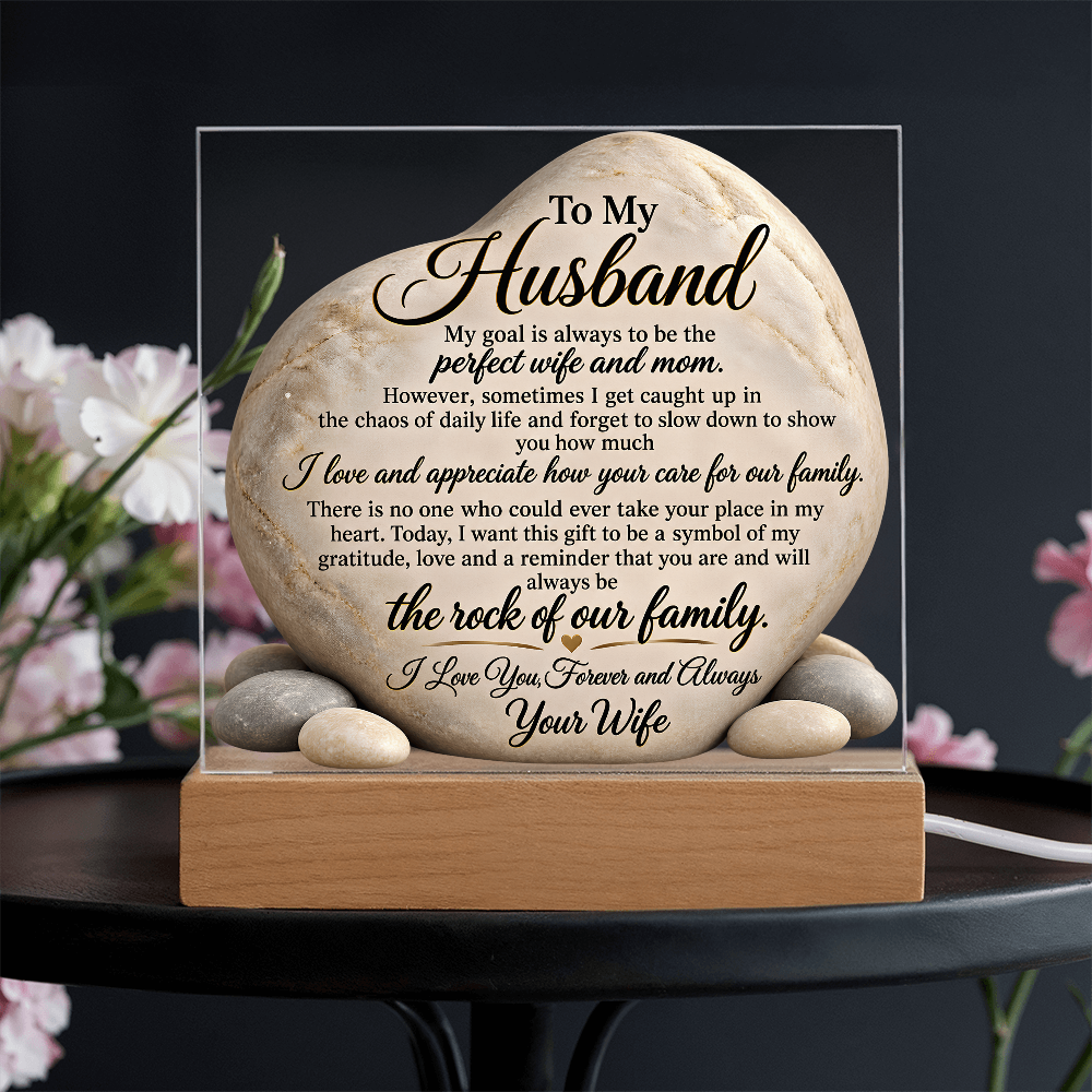 To My Husband, You Are My Rock