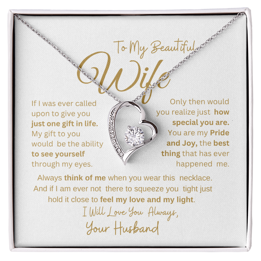 To My  Beautiful Wife, My Pride and Joy