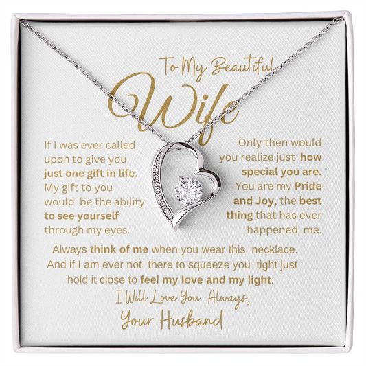 To My  Beautiful Wife, My Pride and Joy