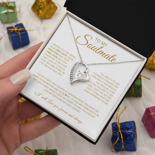 To My Soulmate-Forever Necklace