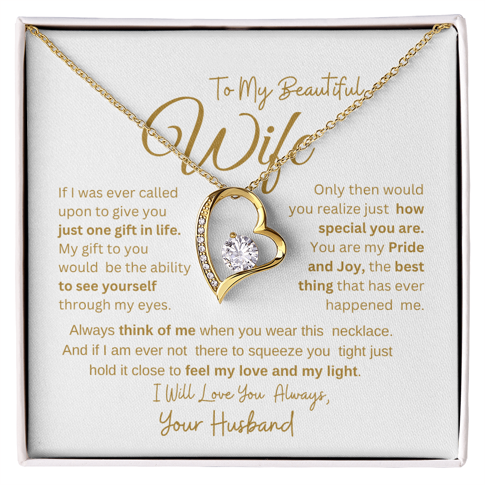 To My  Beautiful Wife, My Pride and Joy