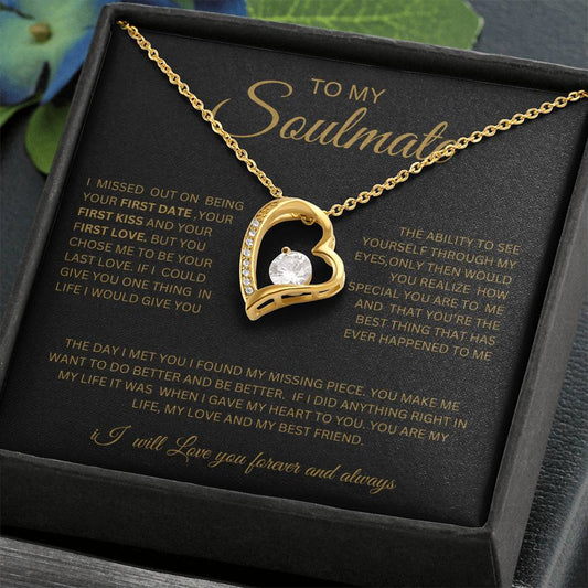 To My Soulmate-Forever Necklace