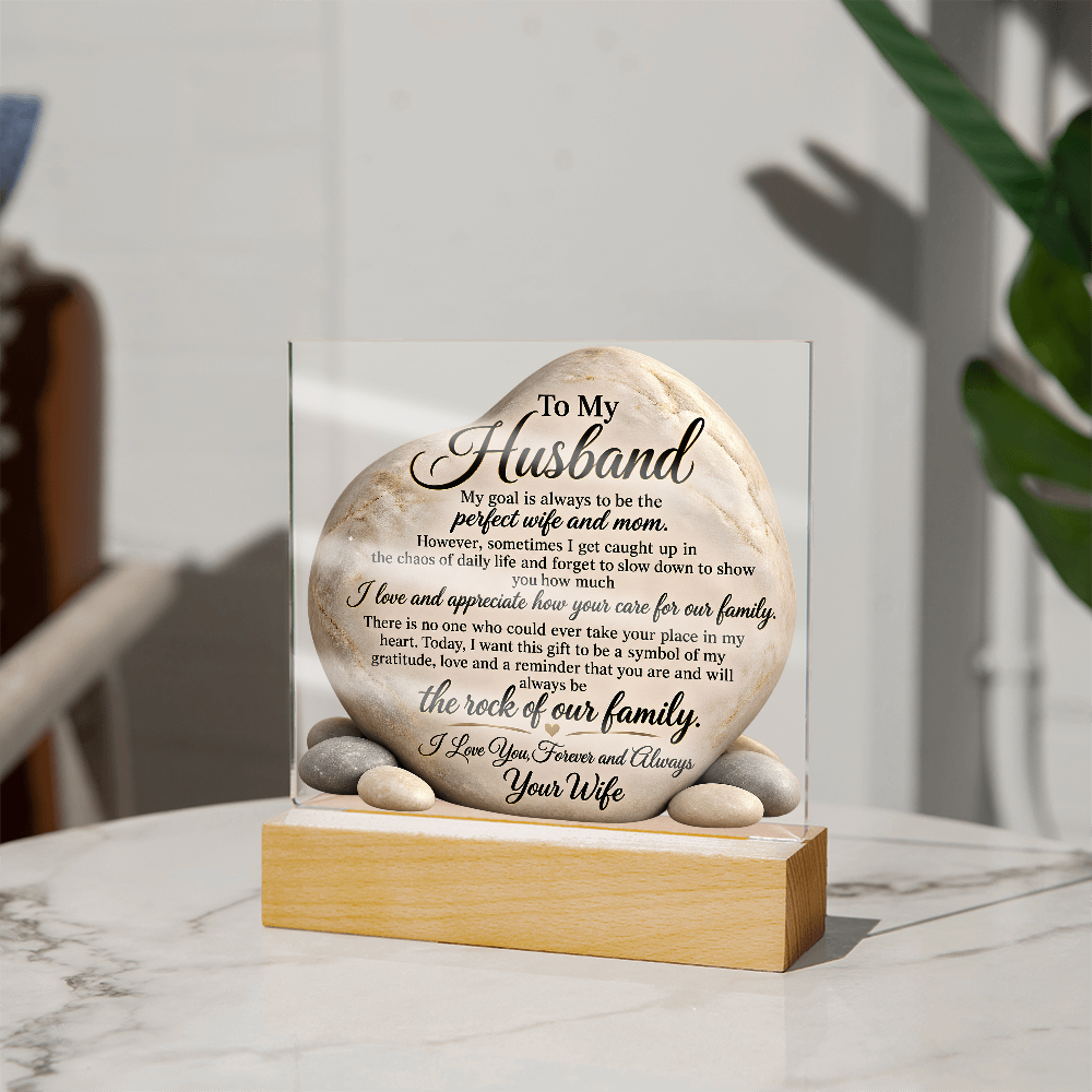 To My Husband, You Are My Rock