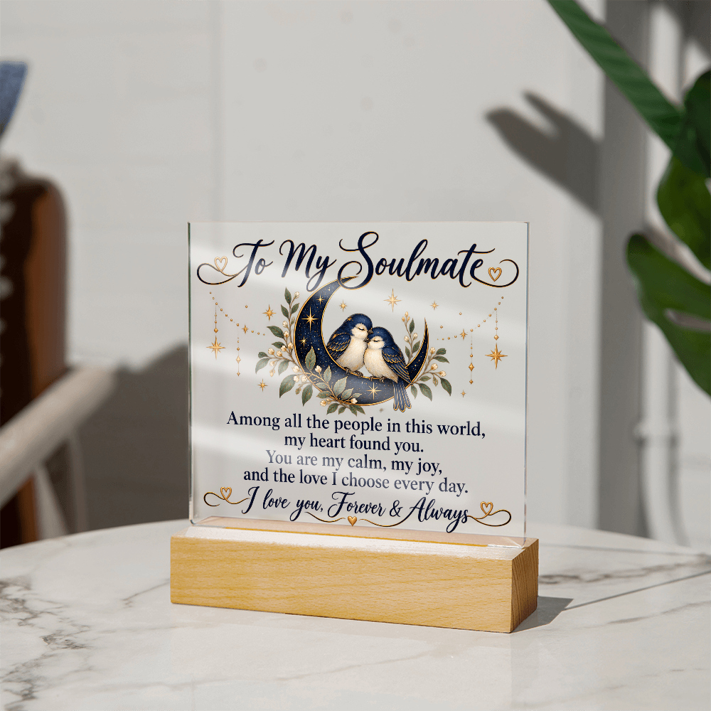 To My Soulmate Forever and Always
