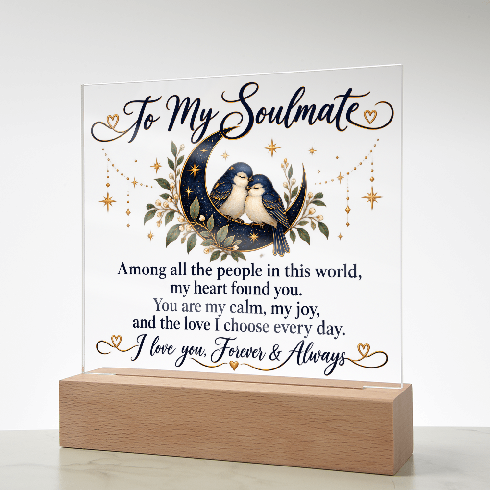 To My Soulmate Forever and Always