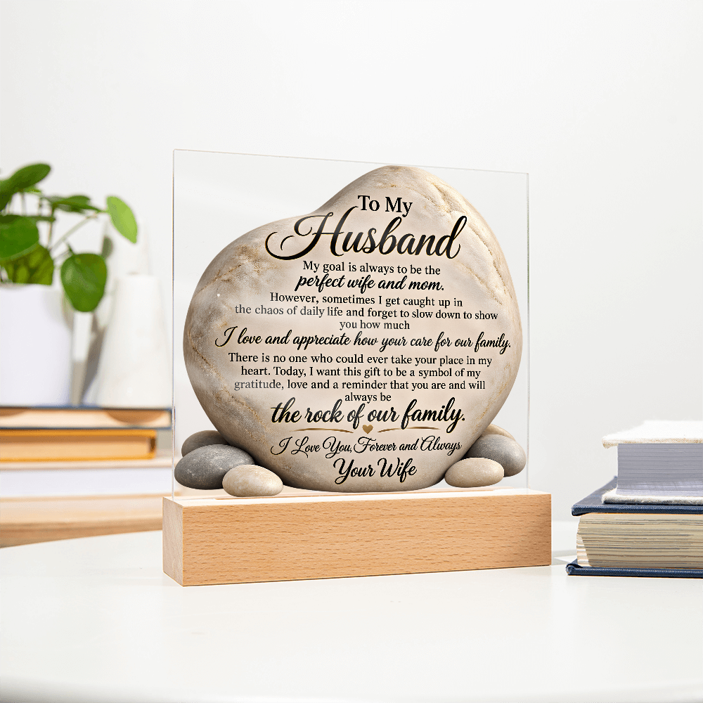 To My Husband, You Are My Rock