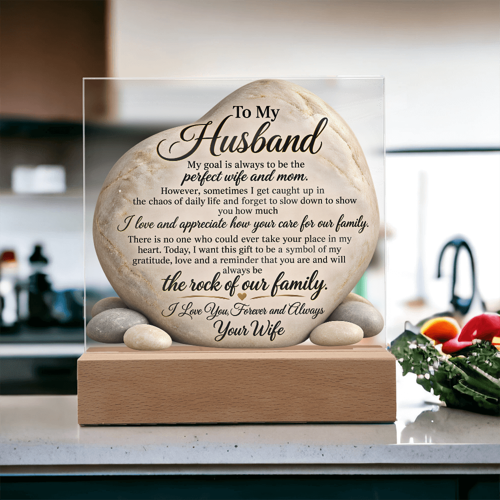 To My Husband, You Are My Rock