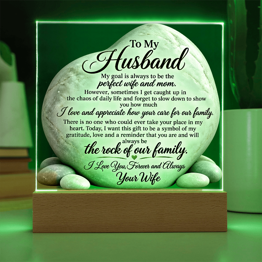 To My Husband, You Are My Rock