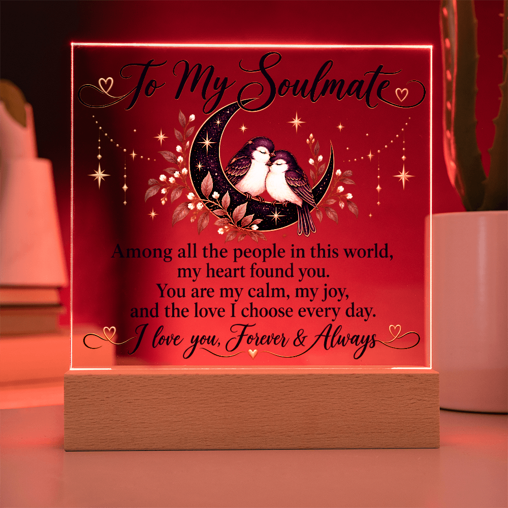 To My Soulmate Forever and Always