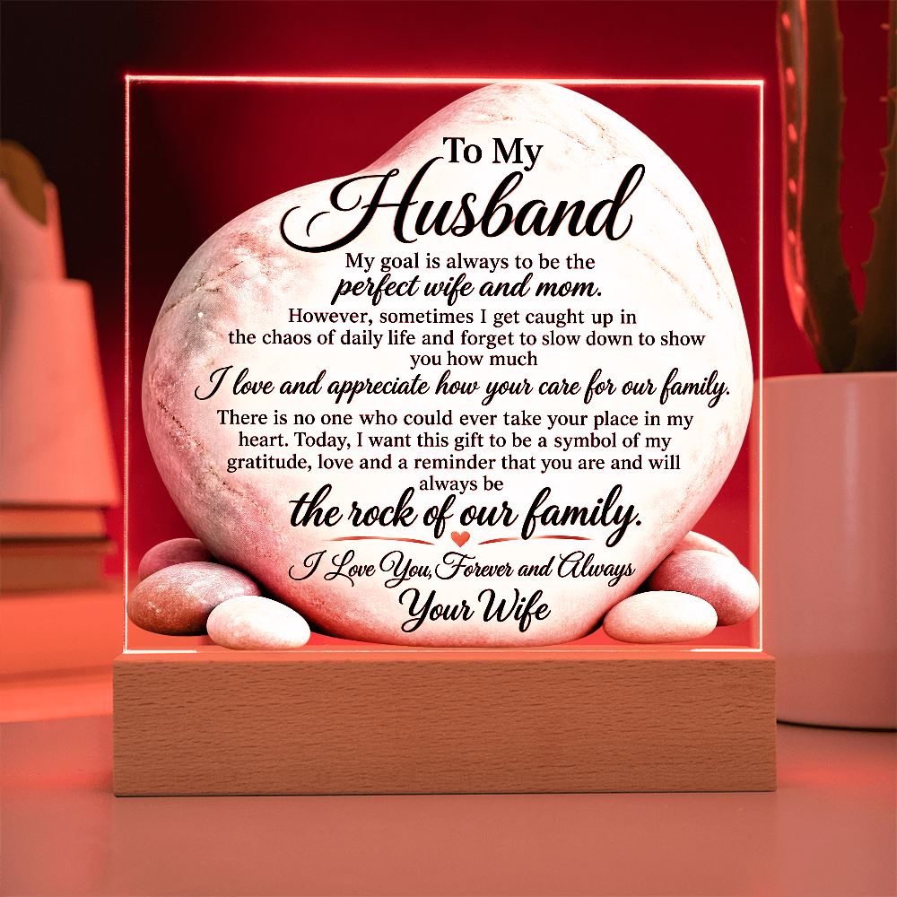 To My Husband, You Are My Rock