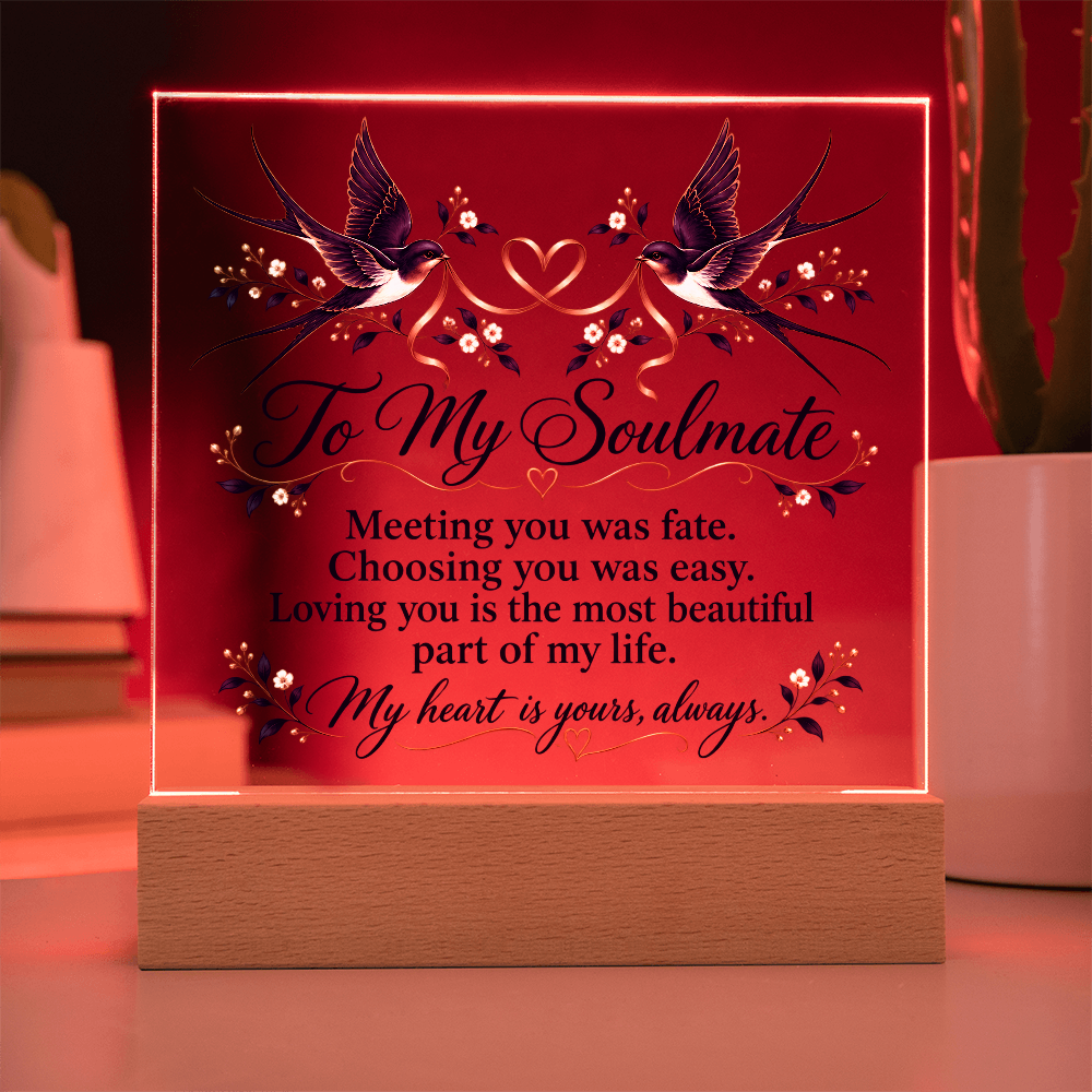 To My Soulmate You Have My Heart