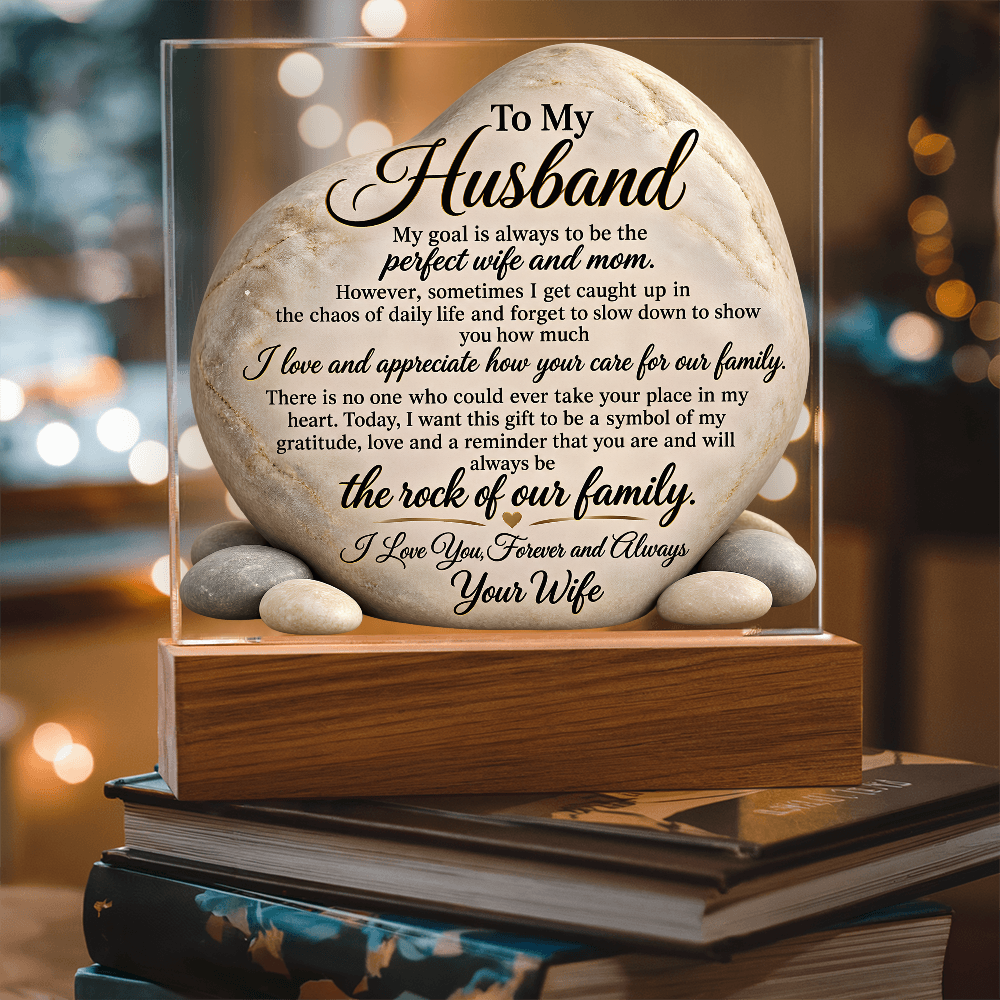 To My Husband, You Are My Rock