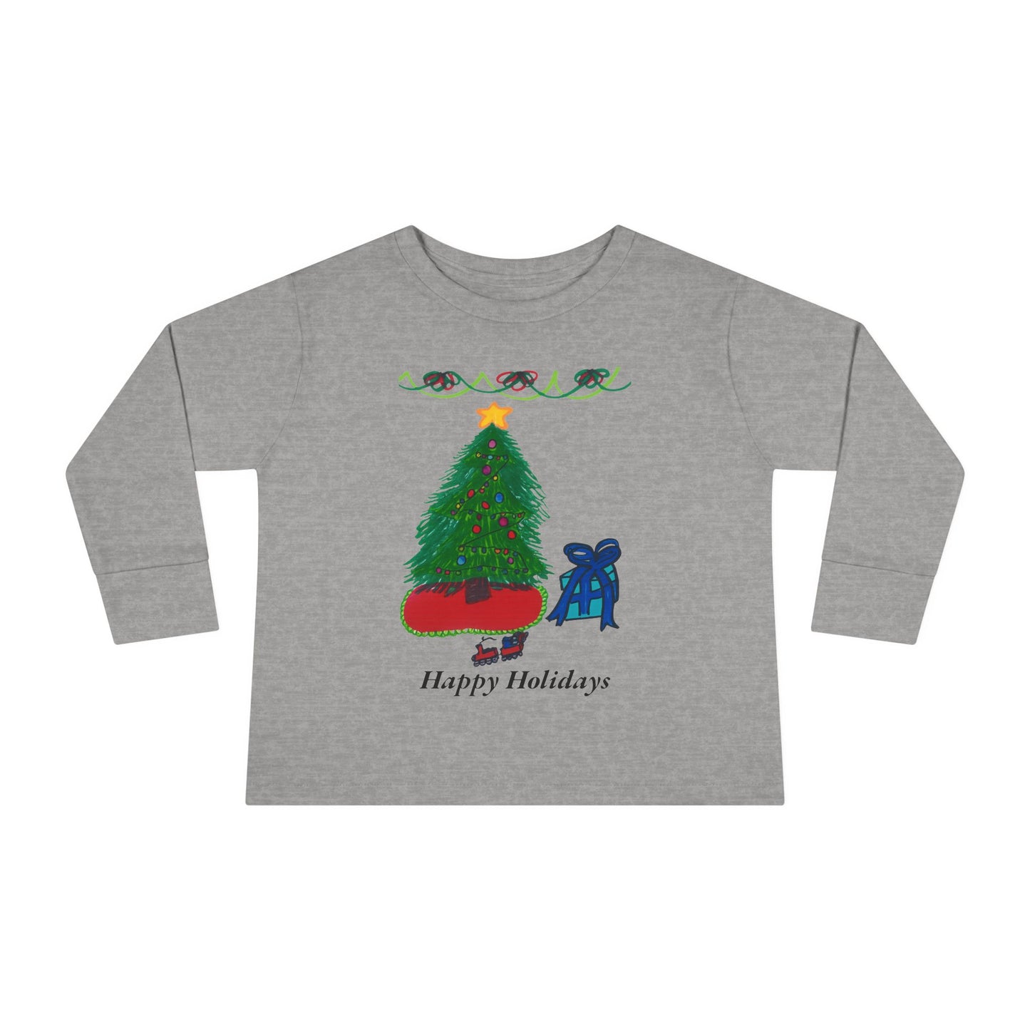 Customize Toddler Long Sleeve Tee