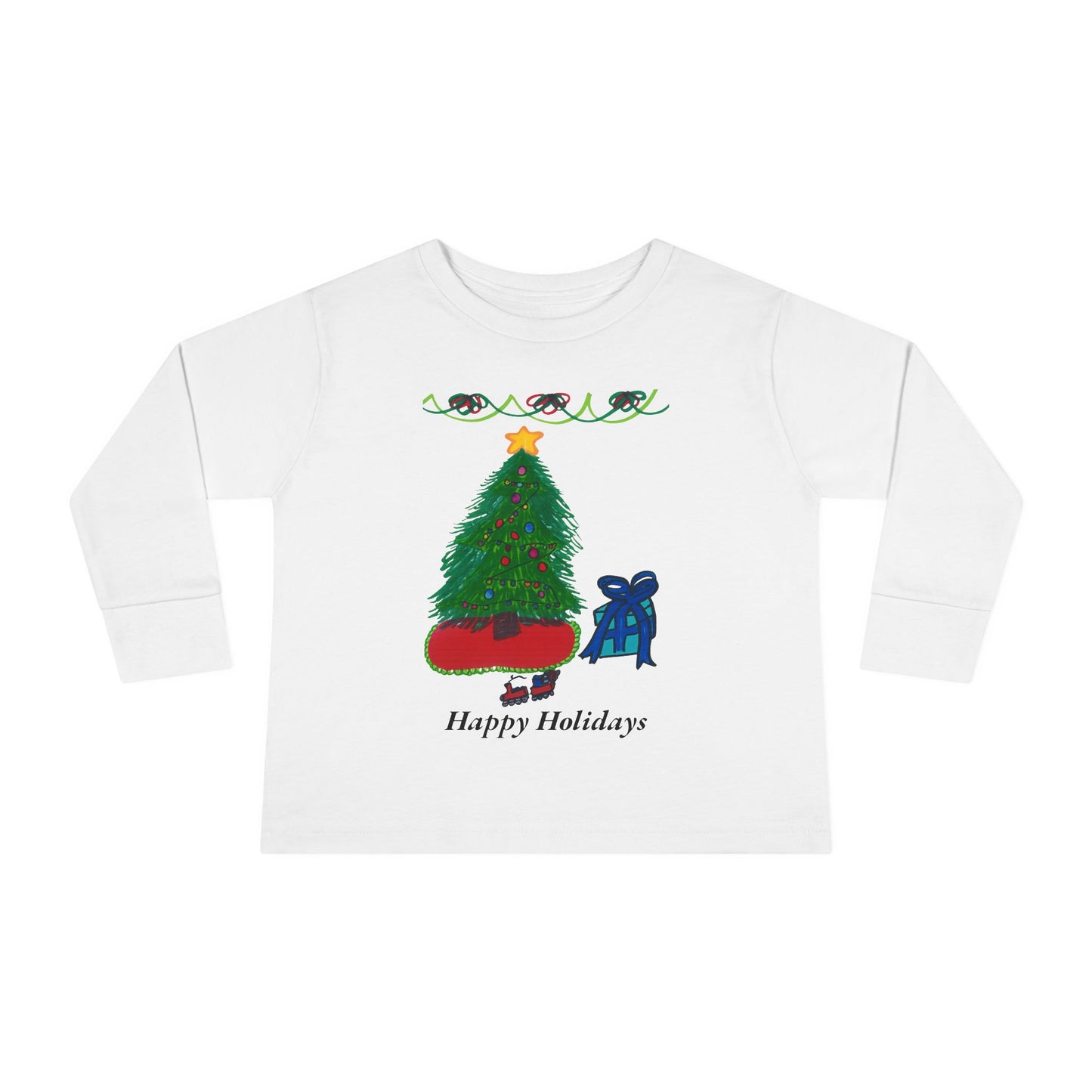 Customize Toddler Long Sleeve Tee