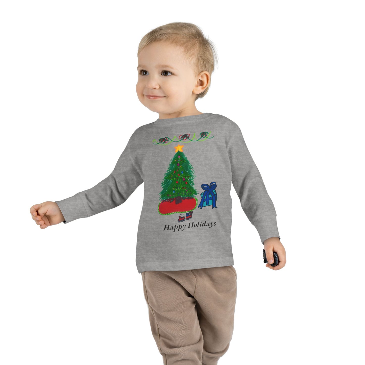 Customize Toddler Long Sleeve Tee