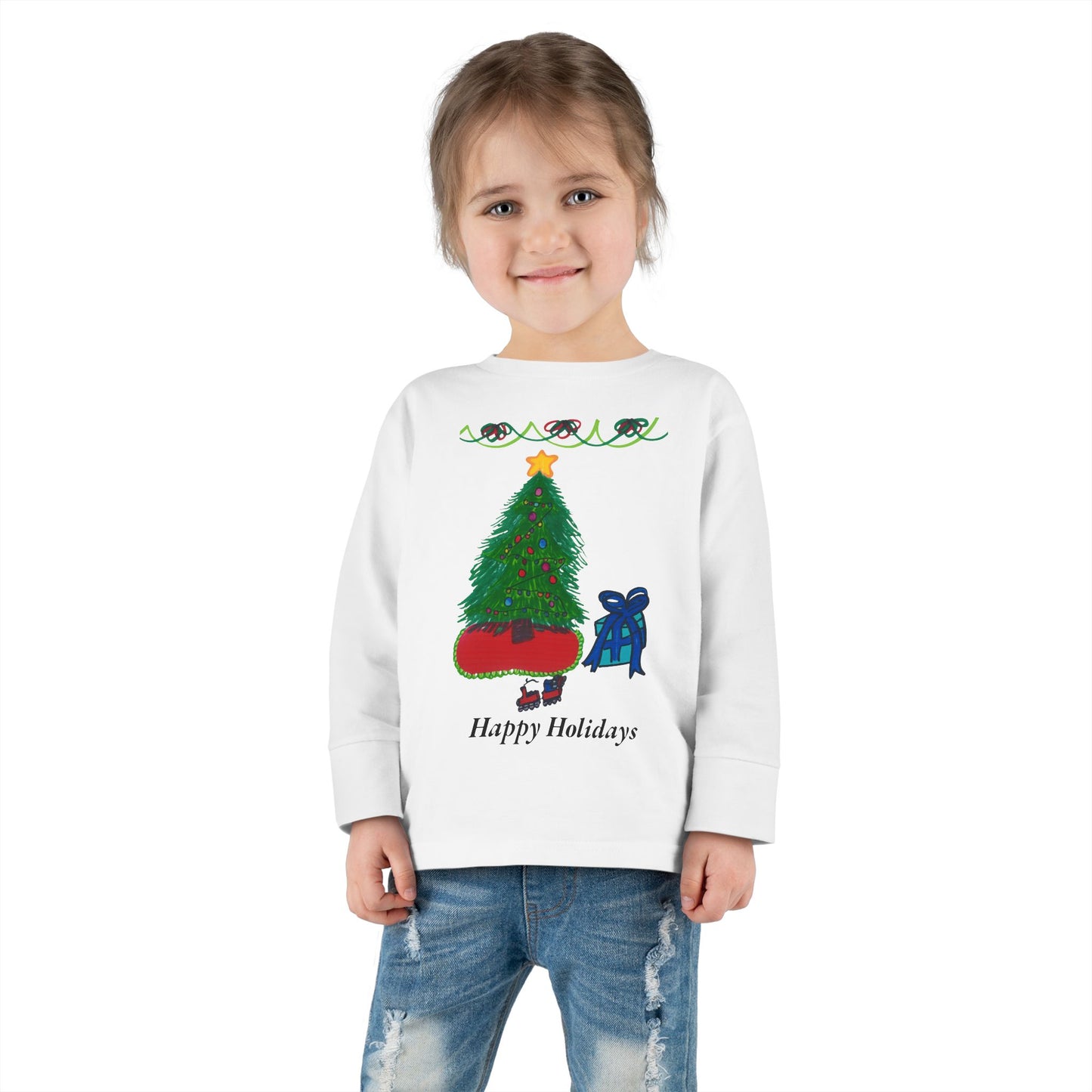 Customize Toddler Long Sleeve Tee